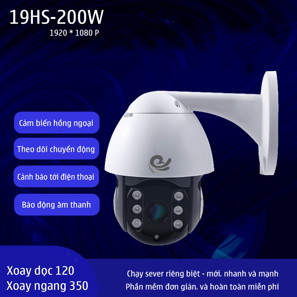 Camera IP Wifi CareCam 19HS200 Cảm Biến Hồng Ngoại, Theo Dõi Chuyển Động 2.0Mpx